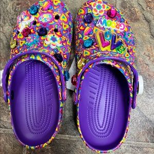 Lisa Frank crocs
